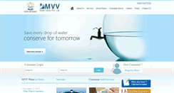 Desktop Screenshot of mvvwater.com