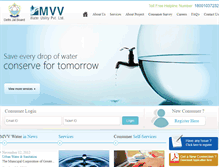 Tablet Screenshot of mvvwater.com